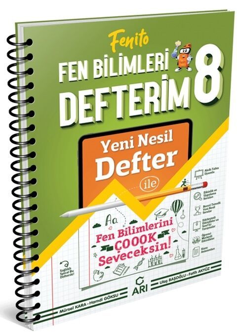 Arı Yayıncılık 8. Sınıf Fen Bilimleri Akıllı Defteri