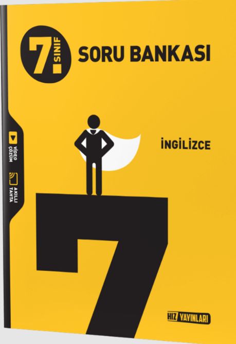 Hız Yayınları 7. Sınıf İngilizce Soru Bankası