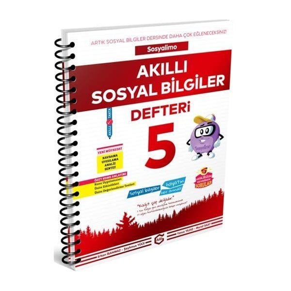 Arı Yayıncılık 5. Sınıf Sosyal Bilgiler Akıllı Defteri