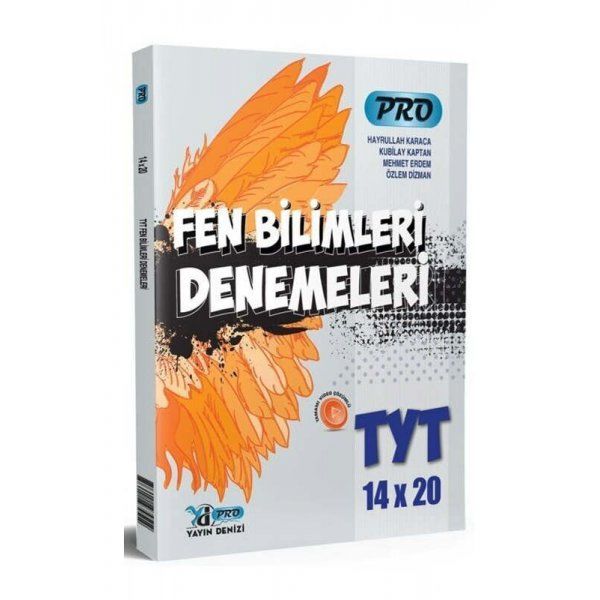 Yayın Denizi Yayınları 2023 TYT Fen Bilimleri Pro 14x20 Deneme