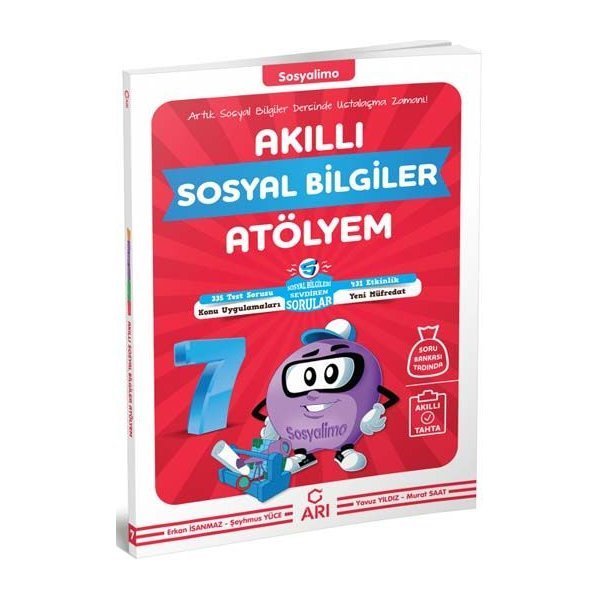 Arı Yayıncılık 7. Sınıf Sosyal Bilgiler Akıllı Atölyem