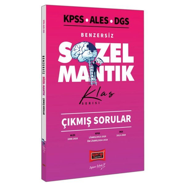 ​​Yargı Yayınları KPSS ALES DGS Benzersiz Sözel Mantık Çıkmış Sorular Klas Serisi