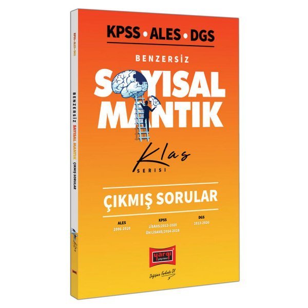 ​​Yargı Yayınları KPSS ALES DGS Benzersiz Sayısal Mantık Çıkmış Sorular Klas Serisi