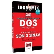 Yargı Yayınları 2023 DGS Çıkmış Sorular Son 3 Yıl Çözümlü Ekonomik Seri