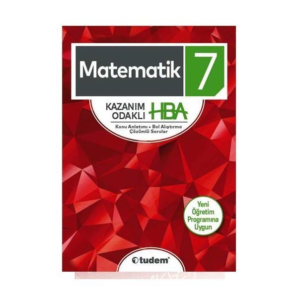 Tudem Yayınları 7. Sınıf Matematik Kazanım Odaklı HBA