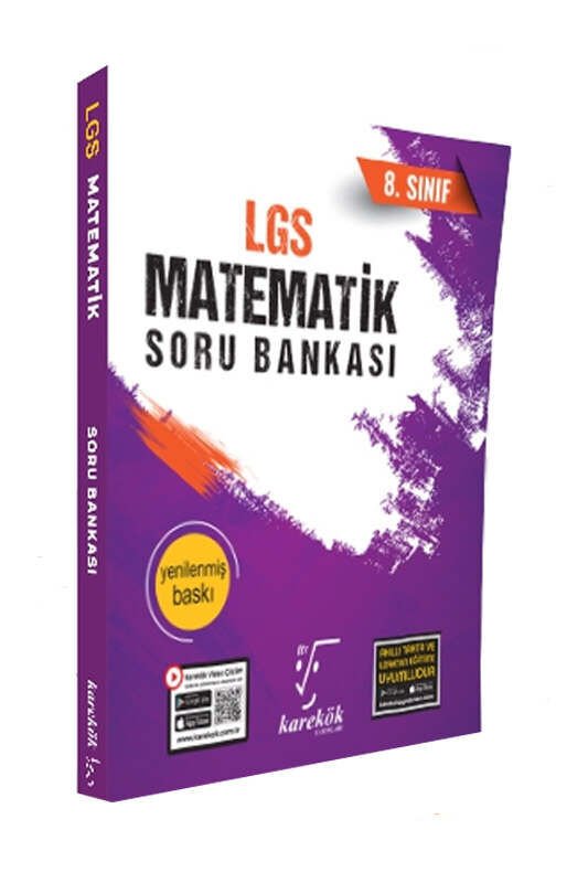 Karekök Yayınları 8. Sınıf LGS Matematik Soru Bankası