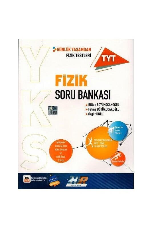 Hız ve Renk Yayınları TYT Fizik Soru Bankası