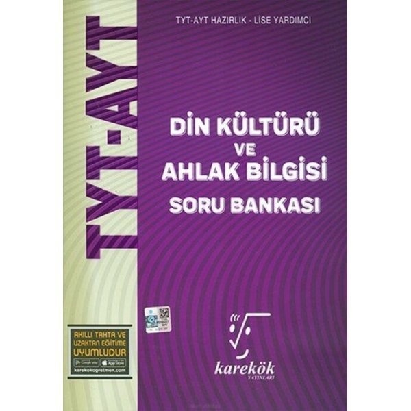 Karekök Yayınları TYT AYT Din Kültürü ve Ahlak Bilgisi Soru Bankası