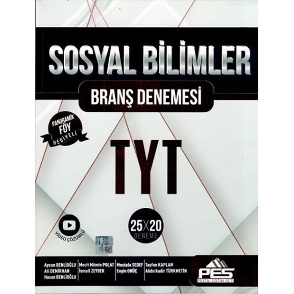 Pes Yayınları TYT Sosyal Bilimler Branş Denemesi