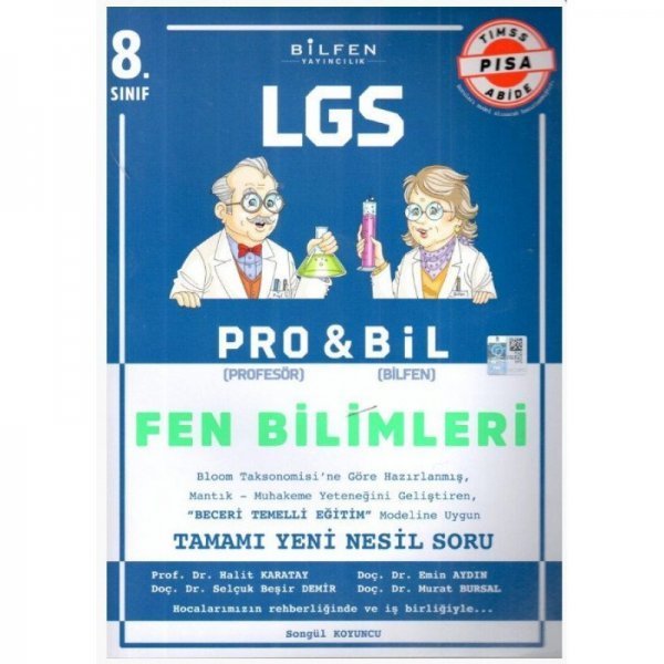 Bilfen Yayınları 8. Sınıf LGS Fen Bilimleri Probil Soru Bankası