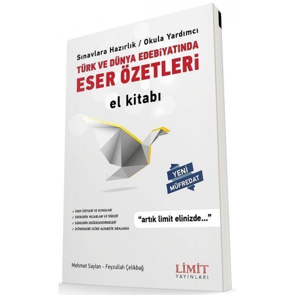 Limit Yayınları Türk ve Dünya Edebiyatında Eser Özetleri El Kitabı