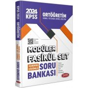 Data Yayınları 2024 KPSS Ortaöğretim Soru Bankası Modüler Fasikül Set Karekod Çözümlü