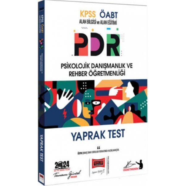 Yargı Yayınları 2024 ÖABT PDR Yaprak Test