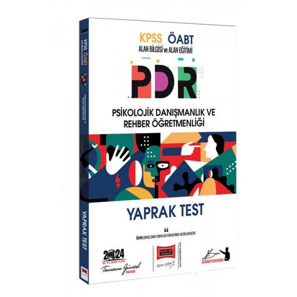 Yargı Yayınları 2024 ÖABT PDR Yaprak Test