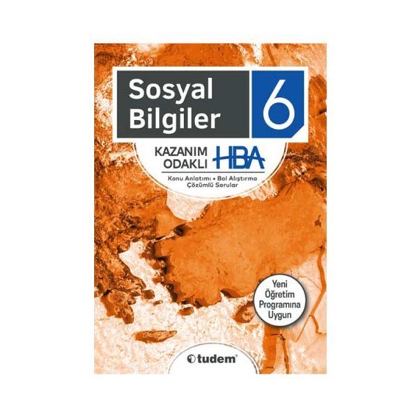 ​Tudem Yayınları 6. Sınıf Sosyal Bilgiler Kazanım Odaklı HBA