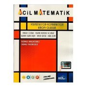 Acil Yayınları Matematik Permütasyon Kombinasyon Binom Olasılık