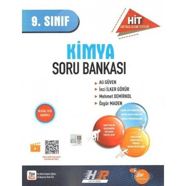 Hız ve Renk 9. Sınıf Kimya HİT Soru Bankası