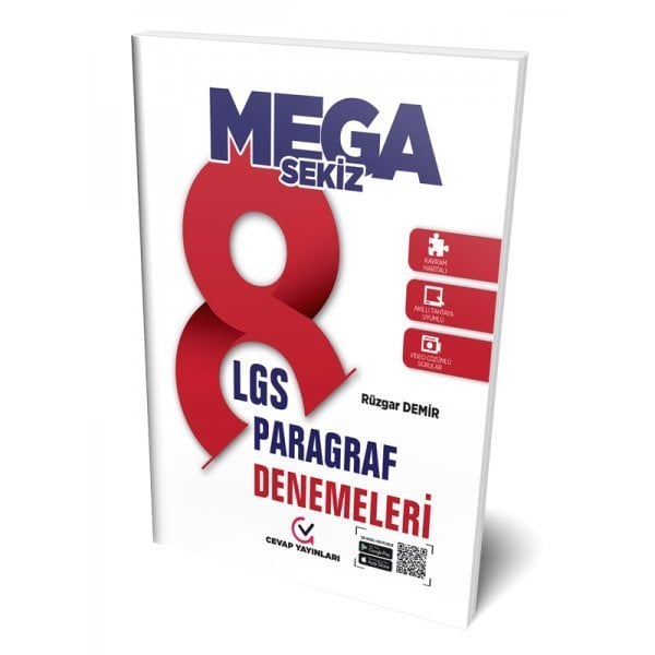 Cevap Yayınları 8.Sınıf MEGA 8 Paragraf 10 lu Denemeleri