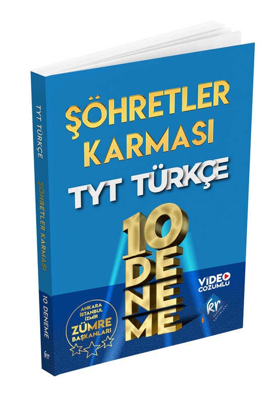 KR Akademi 2022 TYT Şöhretler Karması Türkçe 10 Deneme