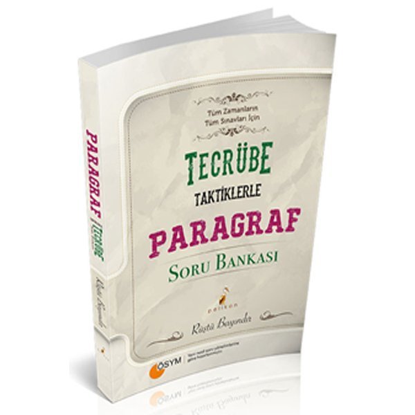 Pelikan Yayınları Tüm Sınavlar İçin Tecrübe Paragraf Tamamı Çözümlü Soru Bankası