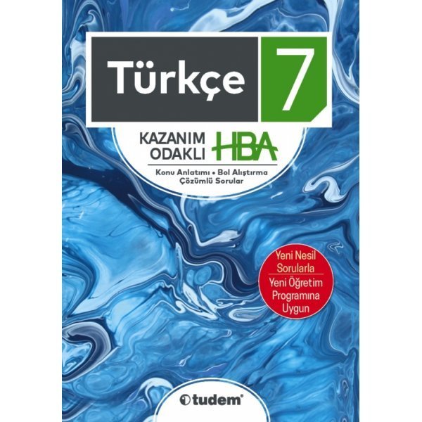 Tudem Yayınları 7. Sınıf Türkçe Kazanım Odaklı HBA