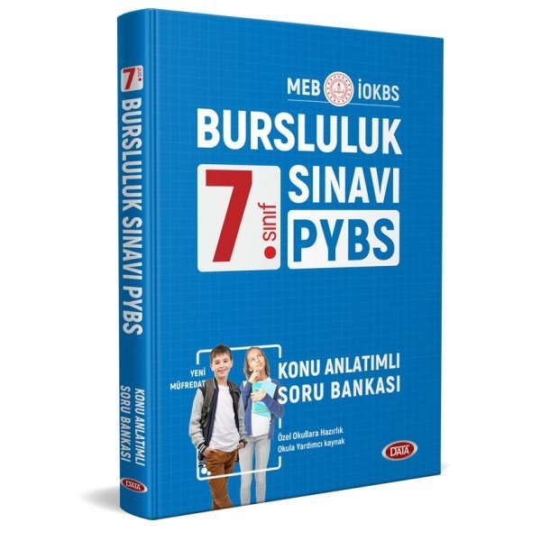 Data Yayınları 7. Sınıf PYBS Bursluluk Sınavı Konu Anlatımlı Soru Bankası