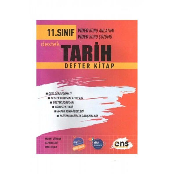 ENS Yayınları 11.Sınıf Tarih Defter Kitap