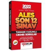 Yediiklim Yayınları 2022 Master Serisi ALES Sayısal Sözel Yetenek Son 12 Sınav Çıkmış Sorular