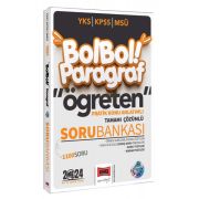 Yargı Yayınları 2024 KPSS MSÜ YKS Bol Bol Öğreten Paragraf Pratik Konu Anlatımlı Tamamı Çözümlü Soru Bankası