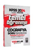 Yediiklim Yayınları 2024 KPSS Genel Kültür Temel Öğrenme Coğrafya Tamamı Çözümlü Soru Bankası