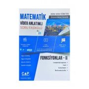 Çap Yayınları Matematik Fonksiyonlar 2 Video Anlatımlı Soru Fasikülü