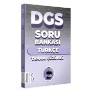 Benim Hocam Yayınları 2024 DGS Türkçe Tamamı Çözümlü Soru Bankası