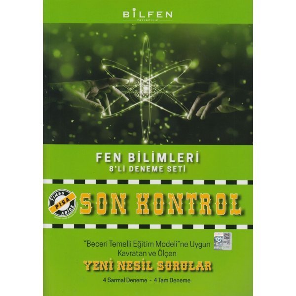 Bilfen Yayınları 8. Sınıf Fen Bilimleri Son Kontrol 8 li Deneme Seti