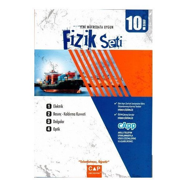 Çap Yayınları 10. Sınıf Fizik Seti