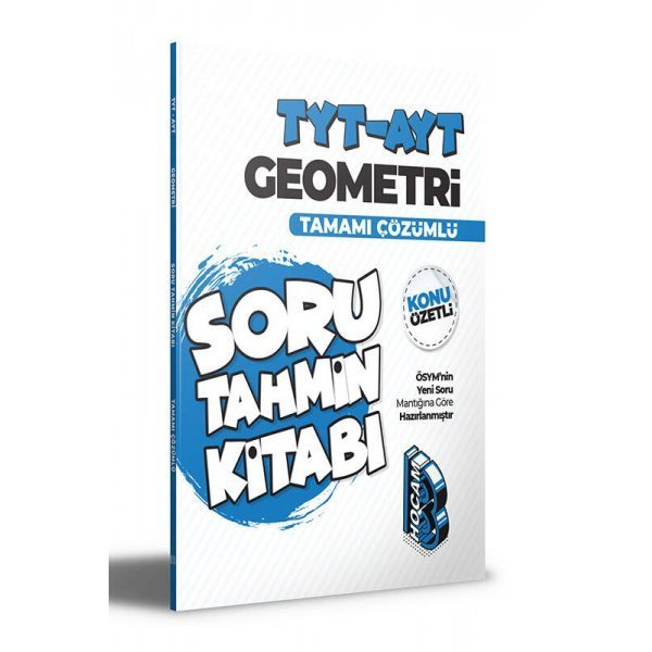 Benim Hocam Yayınları 2022 TYT-AYT Geometri Konu Özetli ve Tamamı Çözümlü Soru Tahmin Kitabı