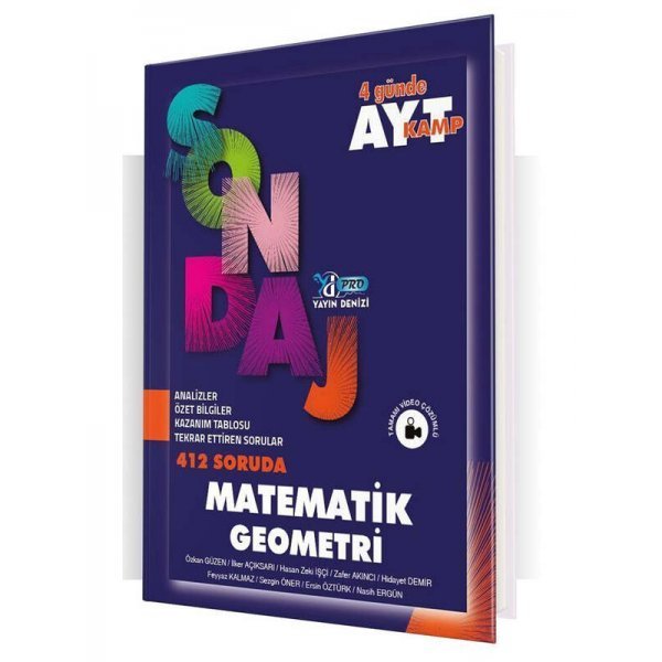 Yayın Denizi Yayınları AYT Matematik Geometri Pro 412 Soruda Sondaj Kamp