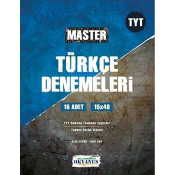 Okyanus Yayınları TYT Master 15 Türkçe Denemeleri