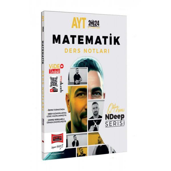 Yargı Yayınları 2024 NDeep Serisi AYT Matematik Video Ders Notları