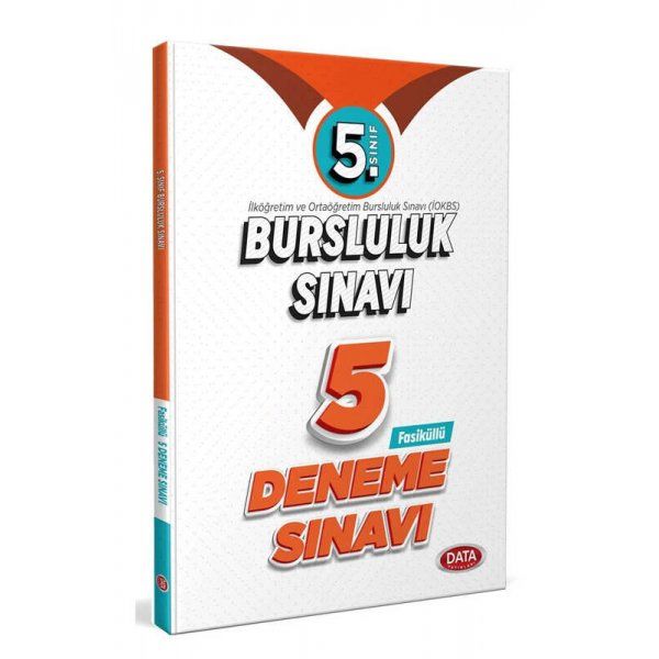 Data Yayınları 5.Sınıf Bursluluk Sınavı Fasikül 5 Deneme Sınavı