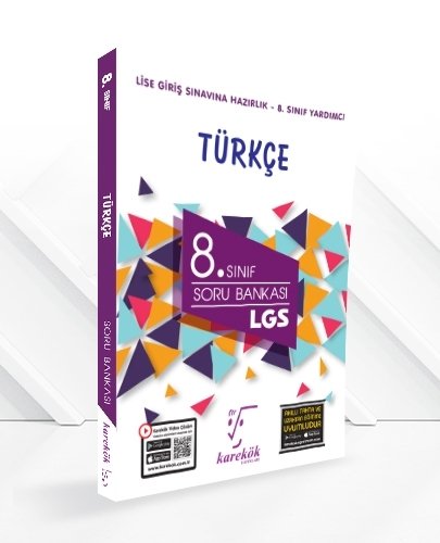 Karekök Yayınları 8. Sınıf LGS Türkçe Soru Bankası