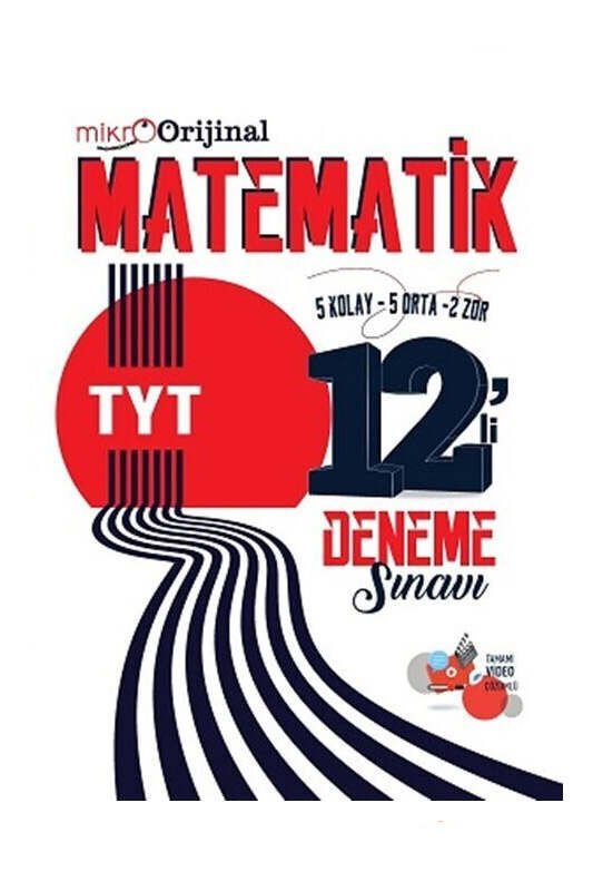 Orjinal Yayınları Mikro TYT Matematik 12 Deneme Sınavı