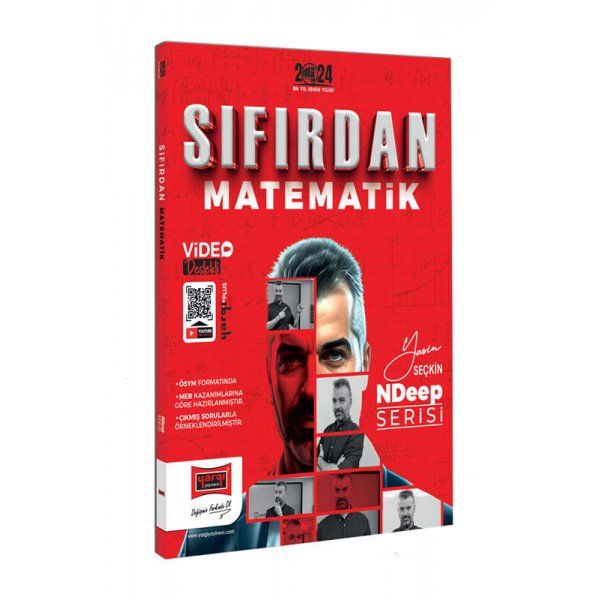 Yargı Yayınları 2024 NDeep Serisi Sıfırdan Matematik (Yasin Seçkin)