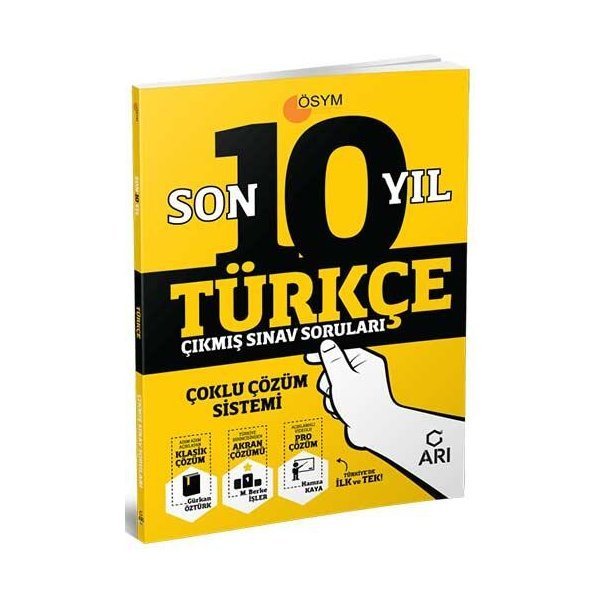 ​​Arı Yayıncılık Türkçe Son 10 Yıl Çıkmış Sınav Soruları