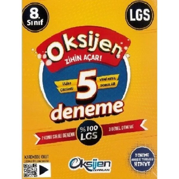 Okyanus Yayınları 8. Sınıf LGS 5 Deneme