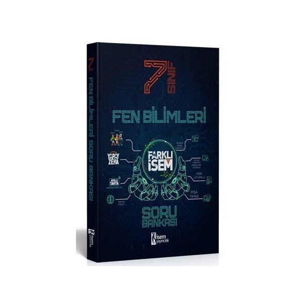 İsem Yayınları 7. Sınıf Fen Bilimleri Farklı İsem Soru Bankası