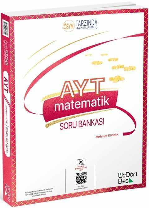 ÜçDörtBeş Yayınları AYT Matematik Soru Bankası