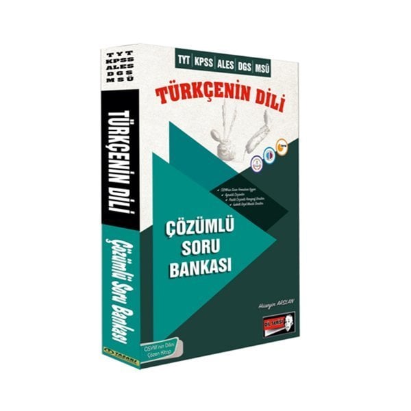 Tasarı Yayınları TYT KPSS ALES DGS MSÜ Türkçenin Dili Çözümlü Soru Bankası