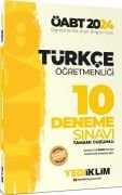 Yediiklim Yayınları 2024 ÖABT Türkçe Öğretmenliği Tamamı Çözümlü 10 Deneme Sınavı