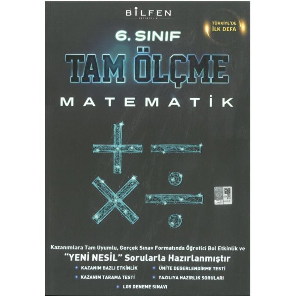 Bilfen Yayıncılık 6. Sınıf Matematik Tam Ölçme