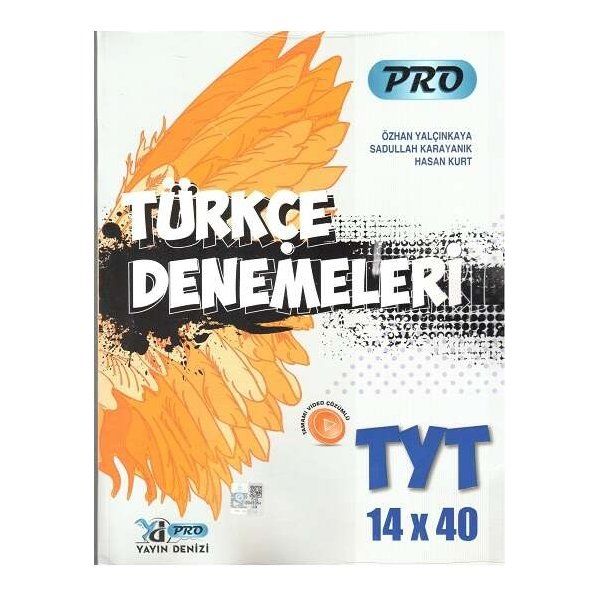 Yayın Denizi Yayınları 2023 TYT Türkçe Pro 14x40 Denemeleri